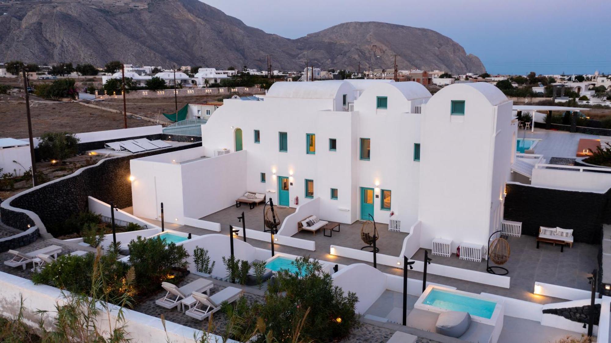 Santa Irina Luxury Sunny Lofts Perissa Exterior foto