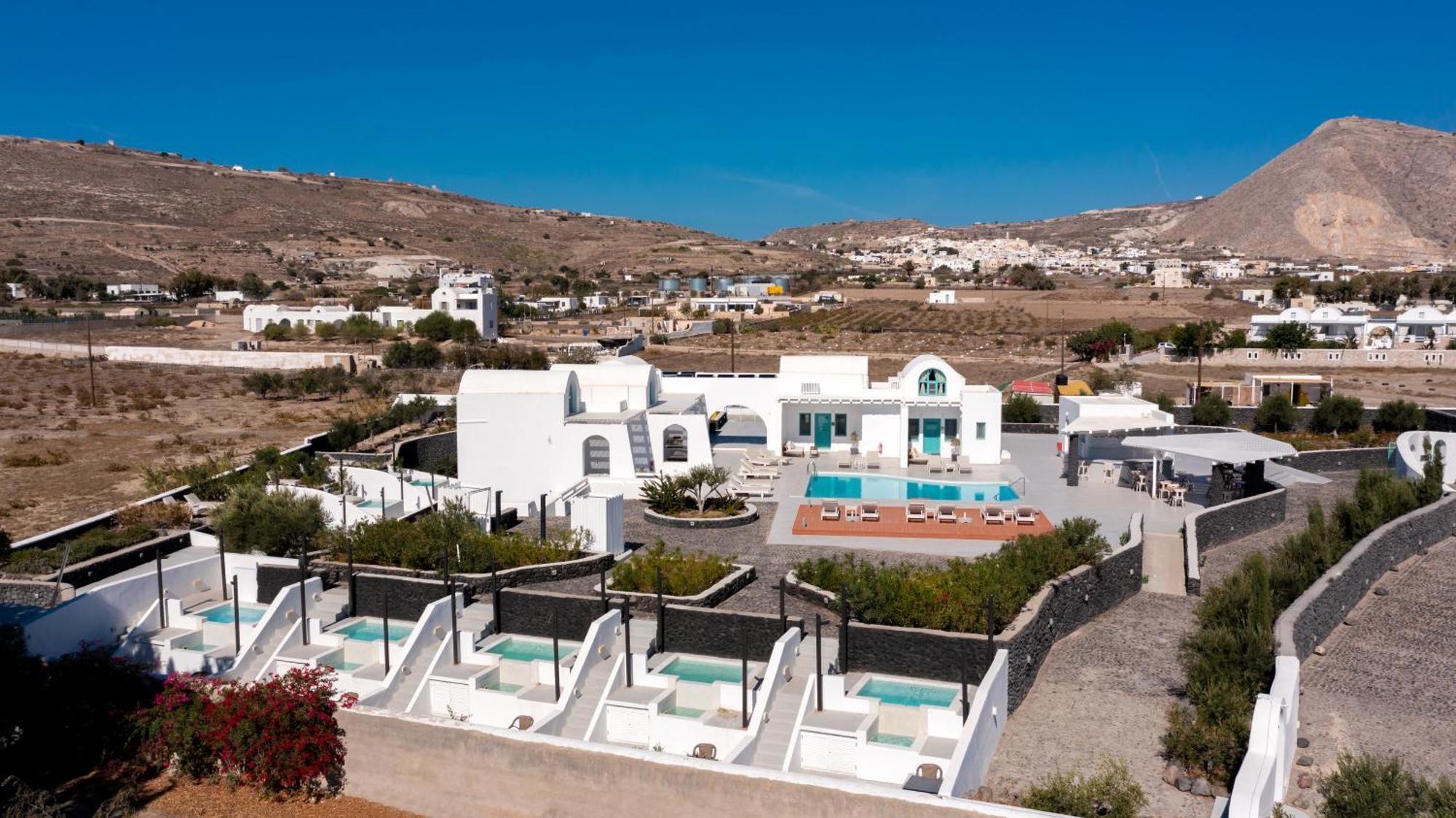 Santa Irina Luxury Sunny Lofts Perissa Exterior foto